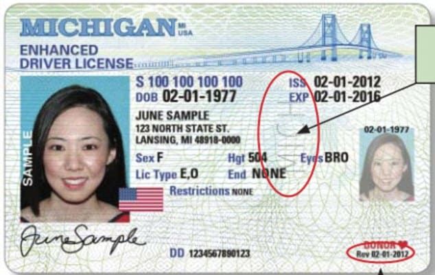 How To Spot A Fake Driver S License In Michigan